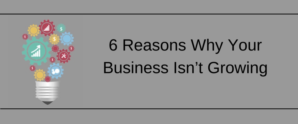6 Reasons Why Your Business Isn’t Growing
